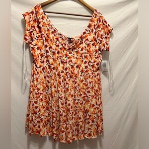 Torrid Peplum Top NWT size 2x 18/20